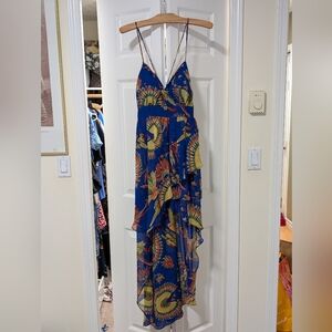 High low flowy summer dress